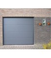 Porte de garage sectionnelle plafond moderne