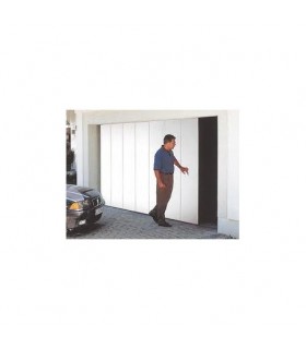 Porte de garage sectionnelle coulissante iso 42 mm portugal 