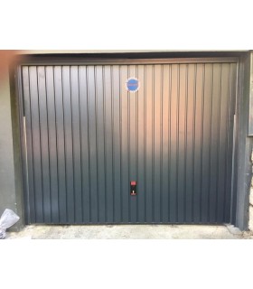 Porte de garage basculante débordante mesures standardisées  (2400 mm x 2000mm)