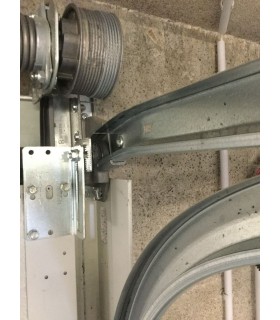Novoferm kit support galet haut ISO20 (porte fabriquée de novembre 2014 à porte actuelle)