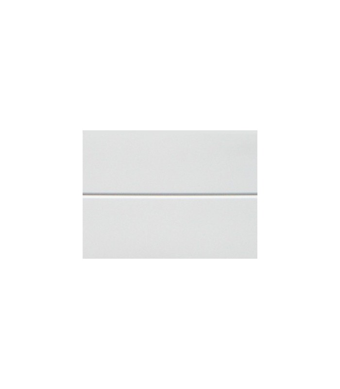 La Toulousaine Panneaux Nus Nouveau Modèle 500 Mono Rainuré Blanc Lisse APD