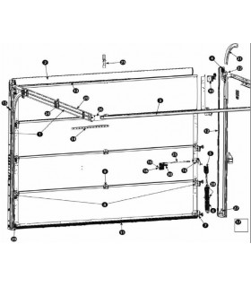  Novoferm Ressort FPS2065 Pour ISO20 Monobloc (avril 2008 à novembre 2014)