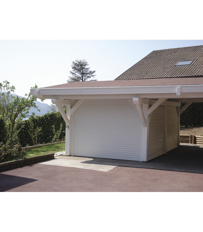 LA TOULOUSAINE   la porte de garage enroulable automatique (dimensions standardisées)