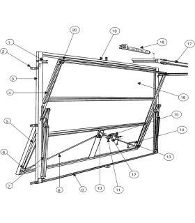 Novoferm ressort K2 3-FACH-K2