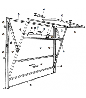 Novoferm ressort multiple K527 (pour porte DL avec ou sans portillon et noviso)