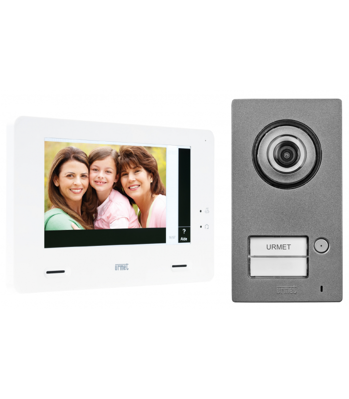 URMET Kit vidéo couleur tactile Mini Note +