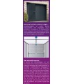 NOVOFERM Acier DL Porte de garage basculante débordante avec rails