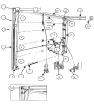 Novoferm ressorts équilibrage pour porte ISO 40 symphonie