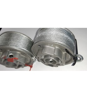 Novoferm MAEVA 2B Kit tambour aluminium  prémontés sur arbre (fabrication septembre 2004 à février 2008)