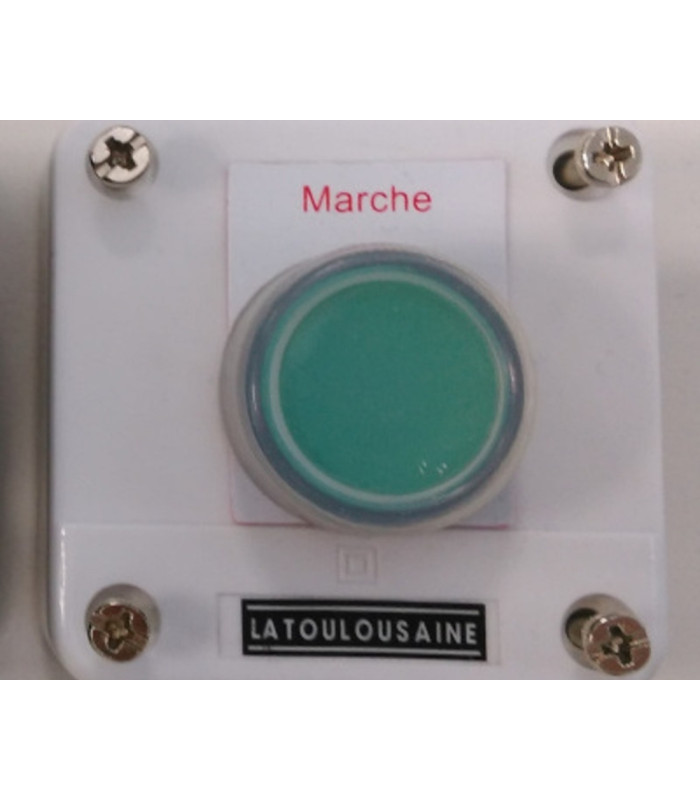 La Toulousaine Boîte à 1 bouton en Applique à Impulsion