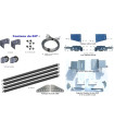 Kit de remplacement ressorts de TORSION porte SECTIONNELLE isolée 40mm