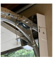 Kit de remplacement ressorts de TORSION porte SECTIONNELLE isolée 40mm