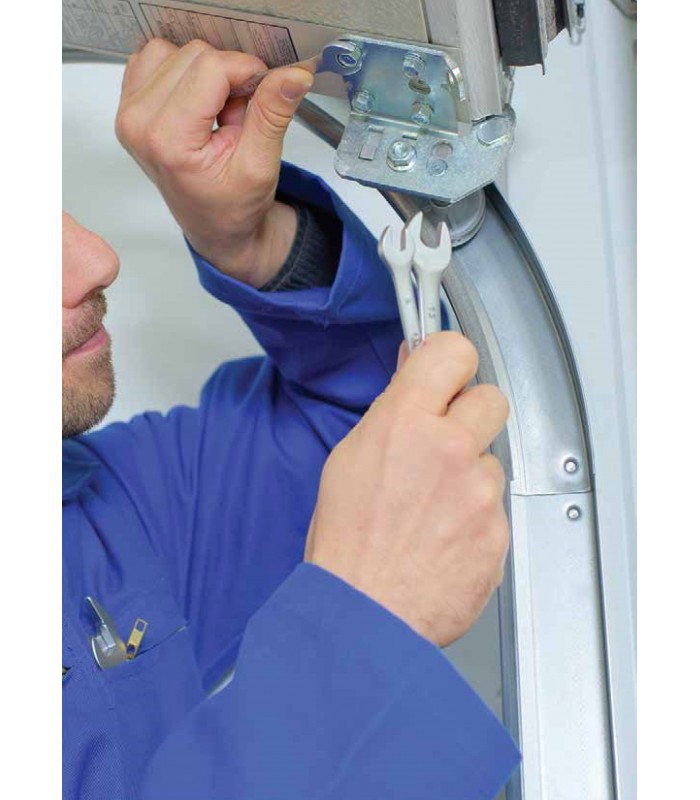 Doorgate ressort de traction pour porte garage sectionnelle 