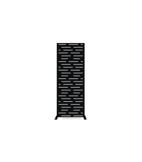 Panneau décoratif ARLBERG noir H.160cm motifs intégral