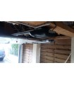 Porte de garage sectionnelle plafond, certifiée norme EURO. Motorisation facultative, panneaux double isolation 42mm.