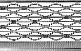 rideau métallique perforfée